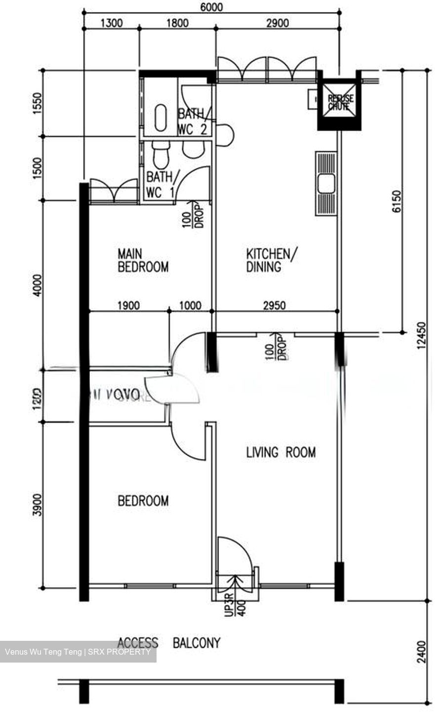 Blk 138 Bedok North Street 2 (Bedok), HDB 3 Rooms #595654741